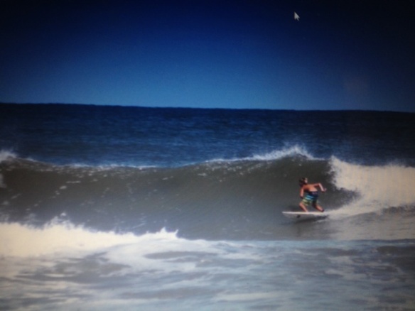 From Mackinac back to Florida! Our 13-year-old Matthew doing some serious surfing a few weeks ago!